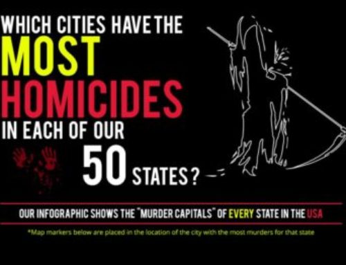 Murder Capitals in each State in the USA